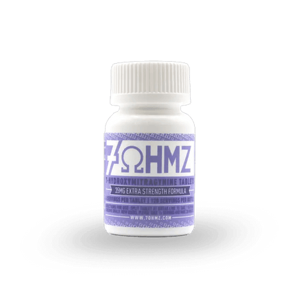 7OHMZ 35mg Extra Strength Tablets – 30 Count Bottle - Kratom Hood