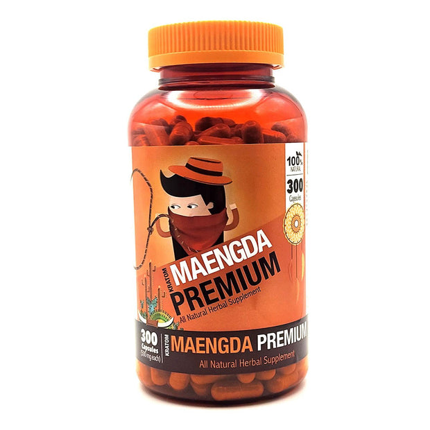 Bumble Bee Kratom Maengda Premium Capsules 300 Count - Kratom Hood