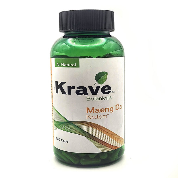 Krave Maeng Da Kratom Capsules 300 Count - Kratom Hood