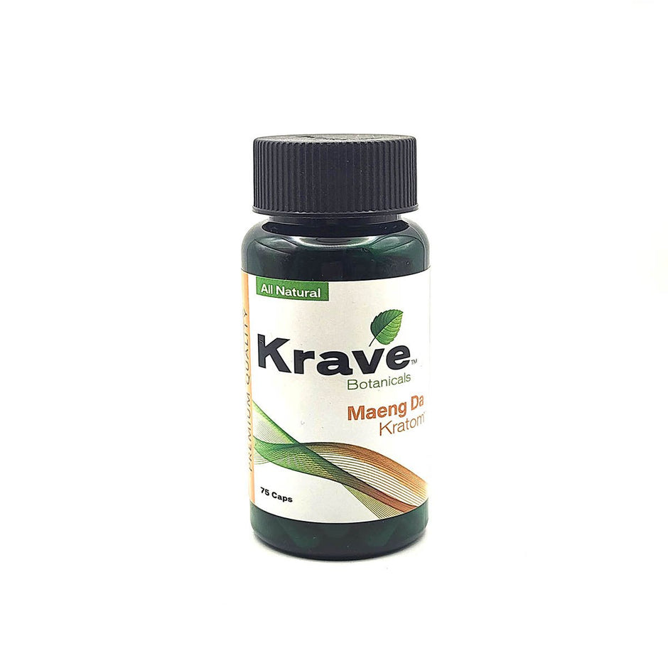 Krave Maeng Da Kratom Capsules 75 Count - Kratom Hood