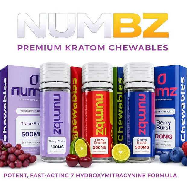 Numbz 50mg 10 Count Supper Strength Tablets - Miles High Roller