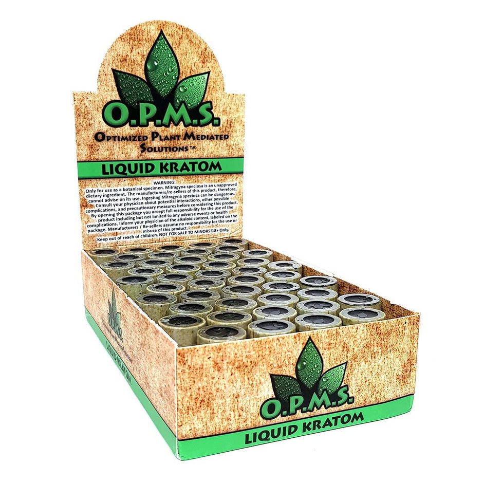 OPMS Liquid Kratom Shots - 45 pack - Kratom Hood