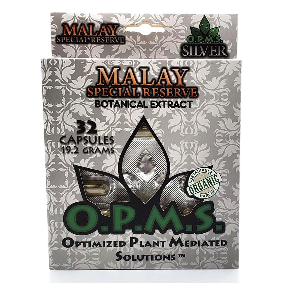 OPMS Malay Special Reserve 32 Capsules - Kratom Hood