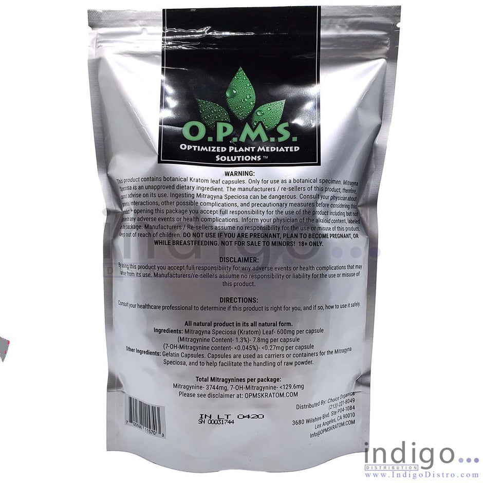 OPMS Silver Maeng Da Kratom - Kratom Hood