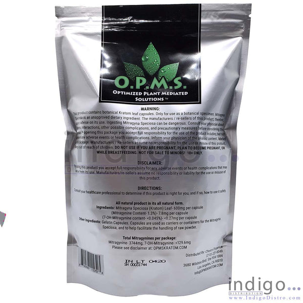 OPMS Silver Maeng Da Kratom - Kratom Hood