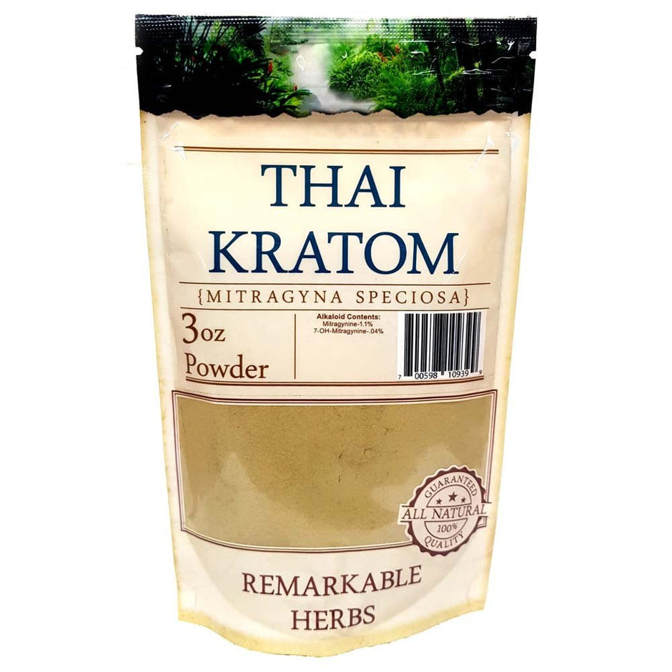Remarkable Herbs Thai Kratom Powder - Kratom Hood