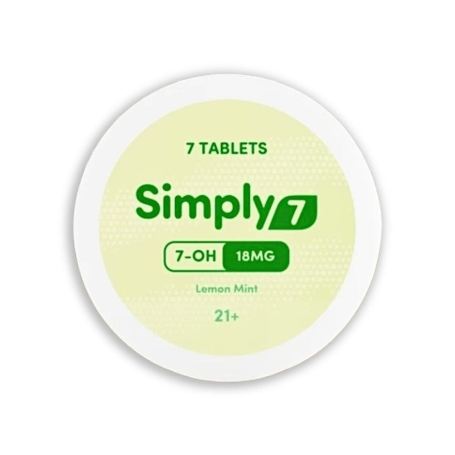 Simply7 7 - OH Tablets 18MG - Lemon Mint - Kratom Hood